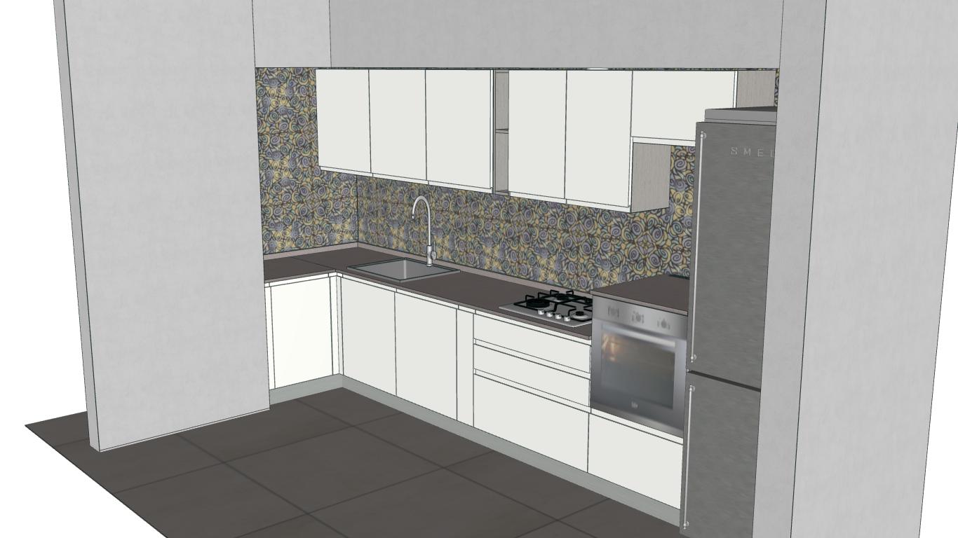 Rendering Cucina Romanini