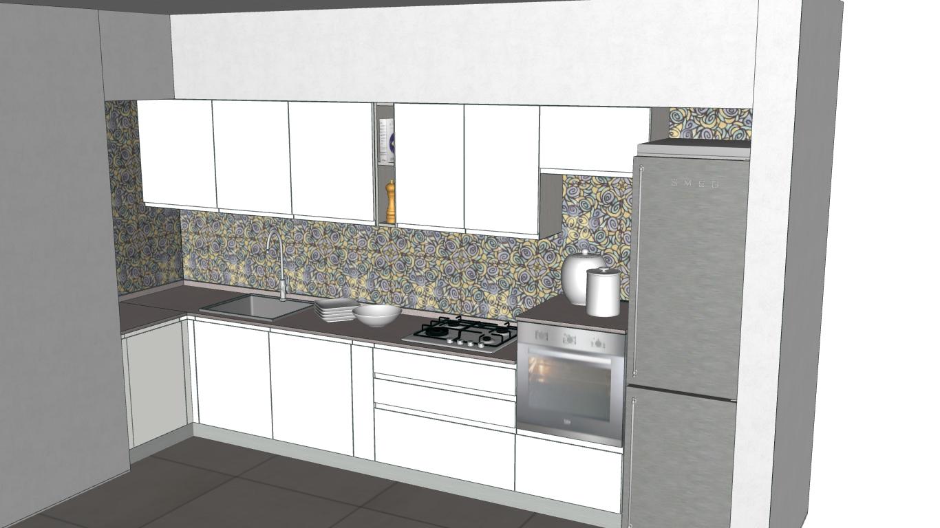 Rendering Cucina Romanini